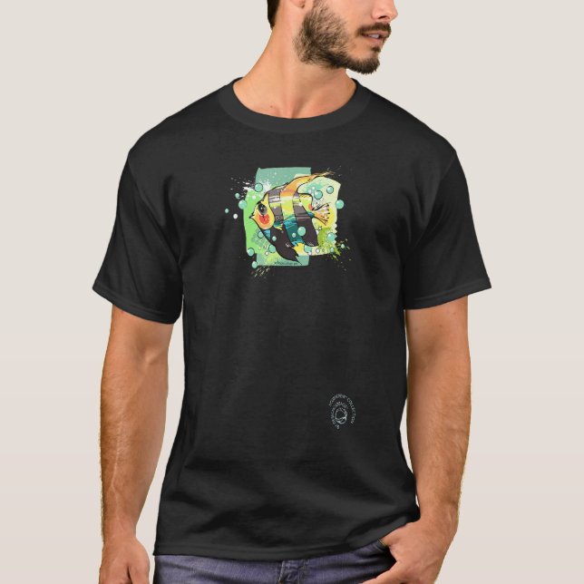 Fish Tropical Ocean Original Graphic T-Shirt (Front)