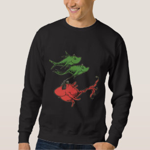 Fish Two Fish Red Fish Blue Fish Sweatshirt