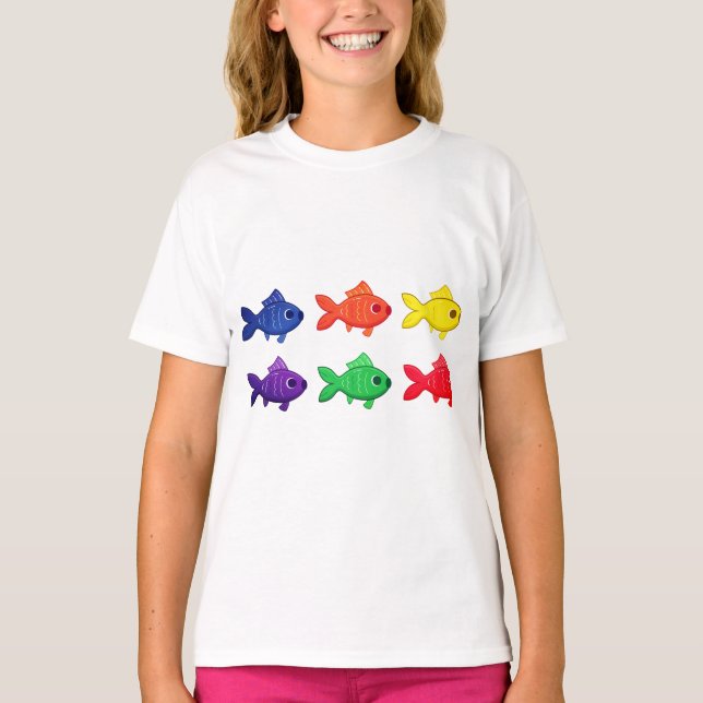 Fish, Underwater, Animal T-Shirt (Front)