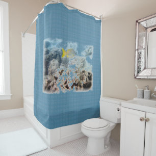 Fish Underwater Shower Curtain