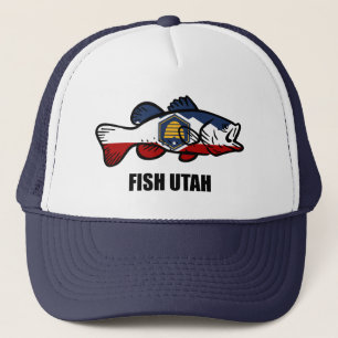 Fish Utah Trucker Hat