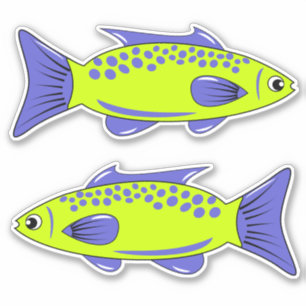 Fish Vinyl Sticker
