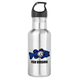 Fish Virginia 532 Ml Water Bottle