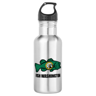Fish Washington State 532 Ml Water Bottle