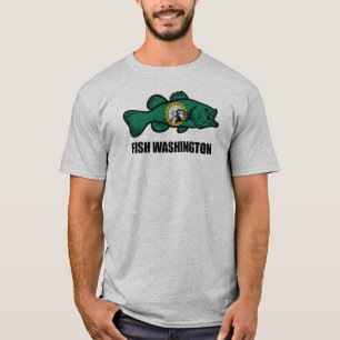 Fish Washington State T-Shirt