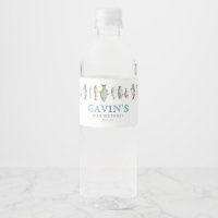 Fish water bottle labels, fish waters