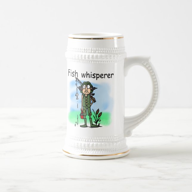 Fish Whisperer Beer Stein (Right)