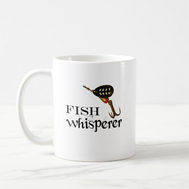 Fish Whisperer Coffee Mug (Left)