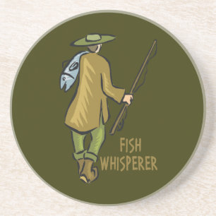 Fish Whisperer Fishing Coaster