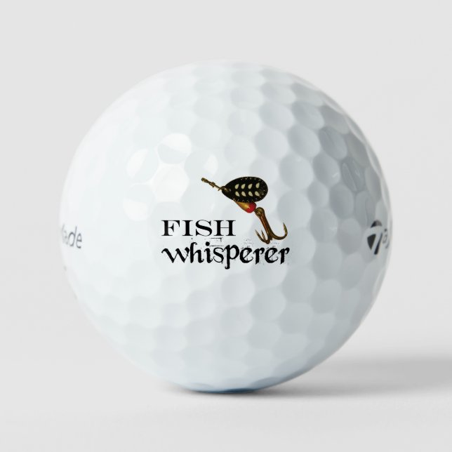 Fish Whisperer Golf Balls (Front)