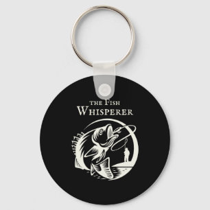 Fish Whisperer Outdoor Srts Fishing  Key Ring