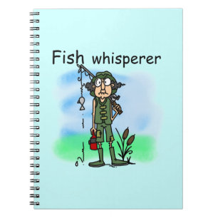 Fish Whisperer Spiral Notebook