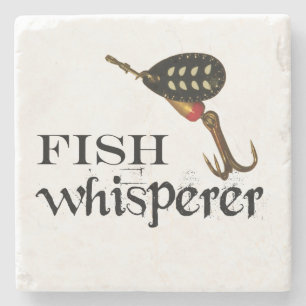 Fish Whisperer Stone Coaster