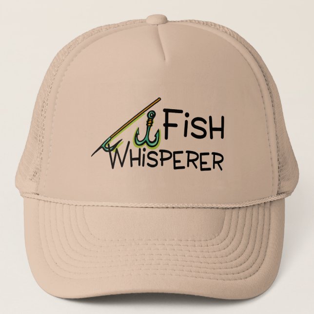 Fish Whisperer Trucker Hat (Front)
