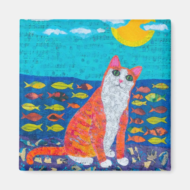 Fish Whispers Magnet (Front)