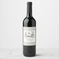 Fish wine label