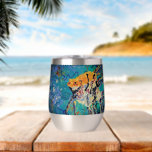 Fish Wine Tumbler Water Bottle<br><div class="desc">Angel Fish Wine Tumbler</div>