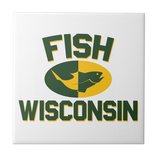 Fish Wisconsin Tile (Front)