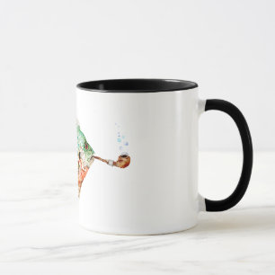 Fish with a Pipe Mug