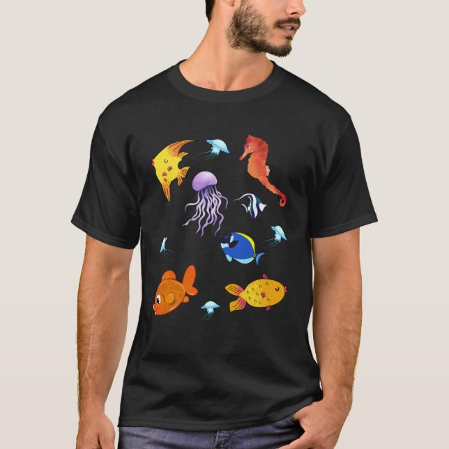 fish world outfit T-Shirt (Front)