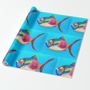 Fish Wrapping Paper