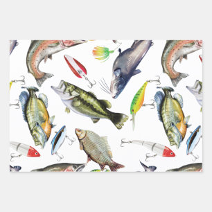 Fish Wrapping Paper Sheet