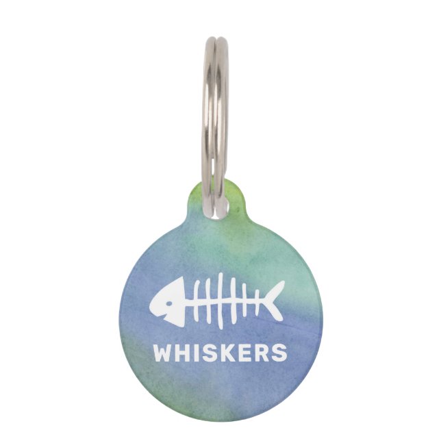 Fishbone Pet Tag (Front)