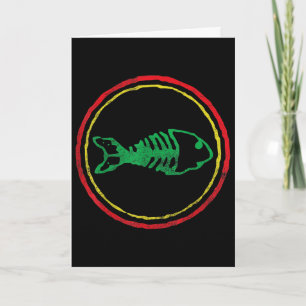 Fishbones Ska Punk Mens Womens Mothers Fathers Day Card