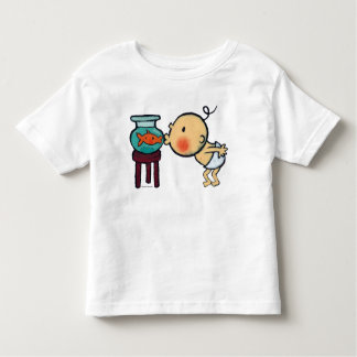Fishbowl Kisses Orange Goldfish Toddler T-Shirt