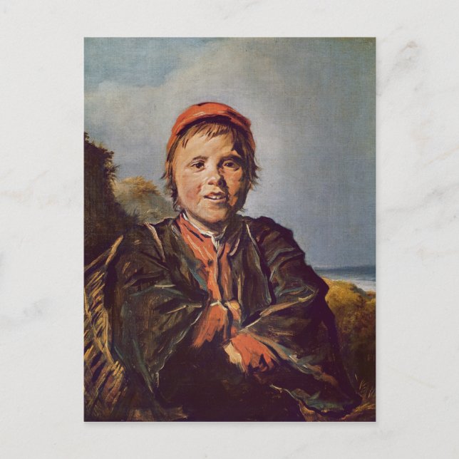 Fisher boy postcard (Front)