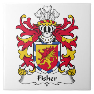 Fisher Family Crest Tile