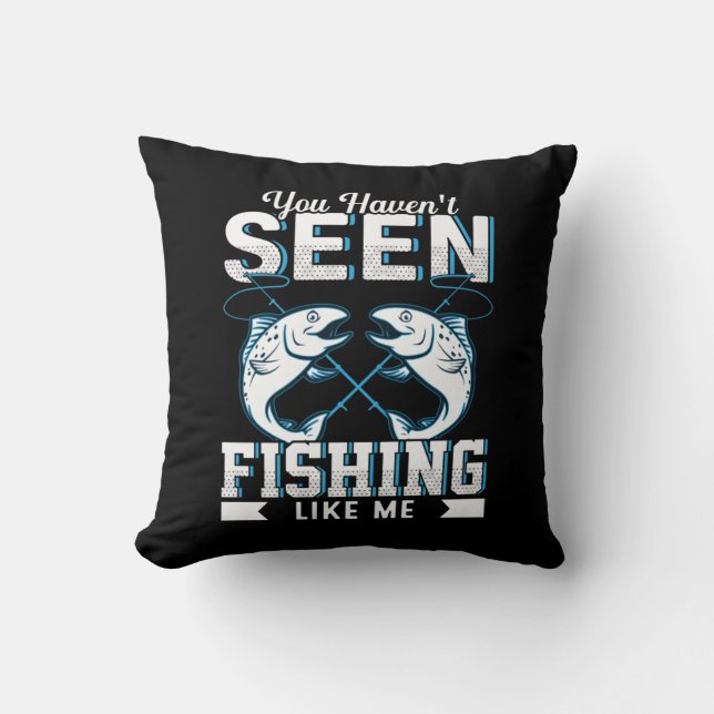 Fisher Gift Fishing Like Me Cushion (Front)