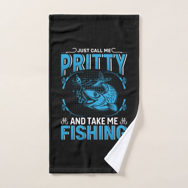 Fisher Gift Take Me Fishing Hand Towel (Hand Towel)