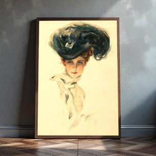 Fisher Girl, Harrison Fisher  Poster