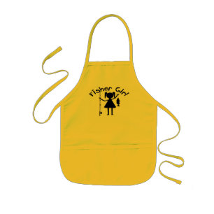 FISHER GIRL KIDS APRON