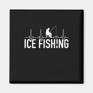 Fisher Ice Fishing Heartbeat Magnet