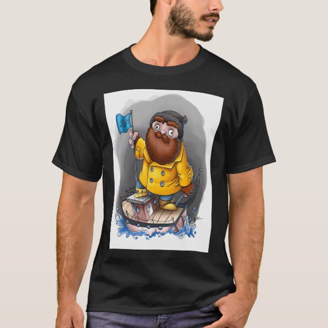 Fisher Man Premium  T-Shirt (Front)