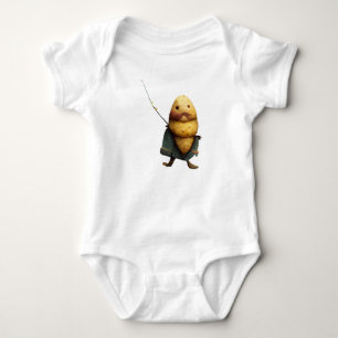 fisher potato  baby bodysuit