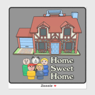 Fisher Price Little People Family With Tudor House