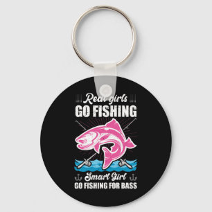 Fisher Smart Girls Go Fishing Key Ring