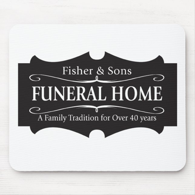 Fisher & Sons Funeral Home Mouse Pad (Front)