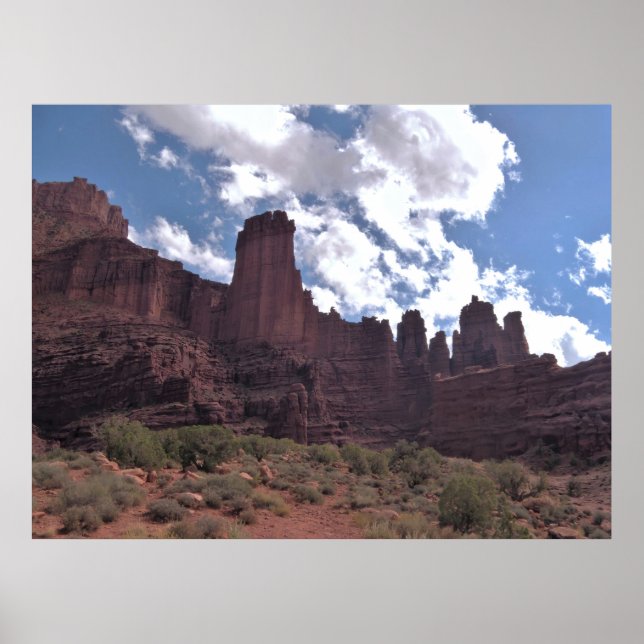 Fisher Towers Poster (Front)