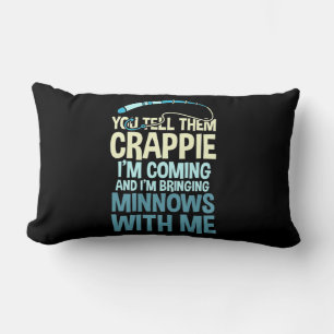 Fisher You Tell Them Crappie Lumbar Cushion