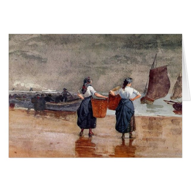 Fishergirls on the Beach (Front Horizontal)