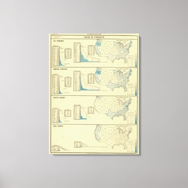 Fisheries Canvas Print (Front)
