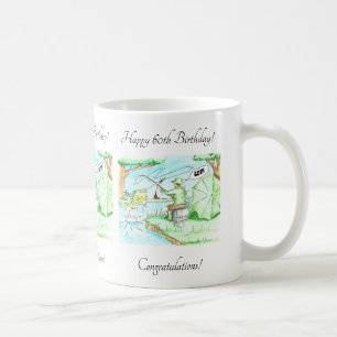 Fisherman 60th Birthday Coffee Mug