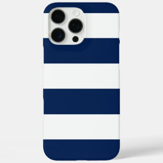 Fisherman Aesthetic Blue Striped  iPhone 16 Pro Max Case