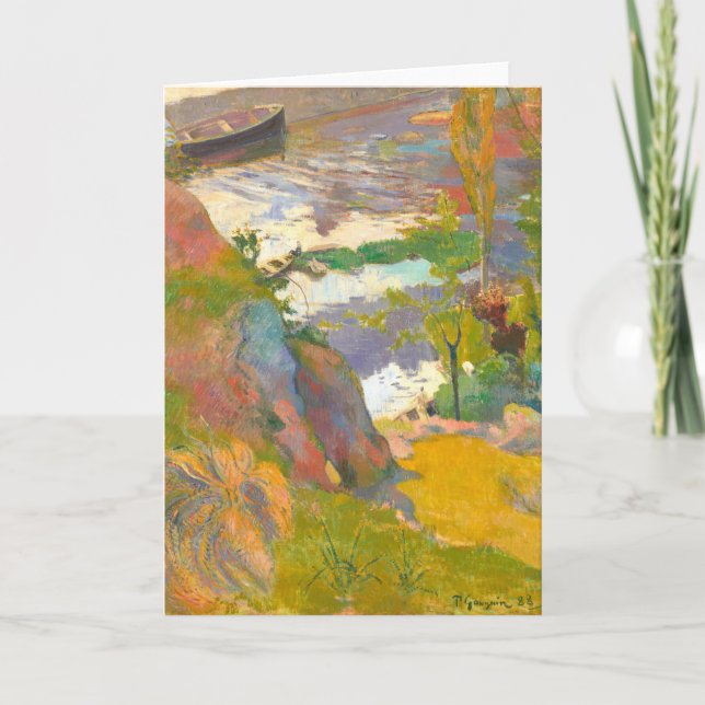 Fisherman and Bathers | Paul Gauguin Card (Front)