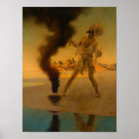 Fisherman and The Genie, from the Arabian Nights