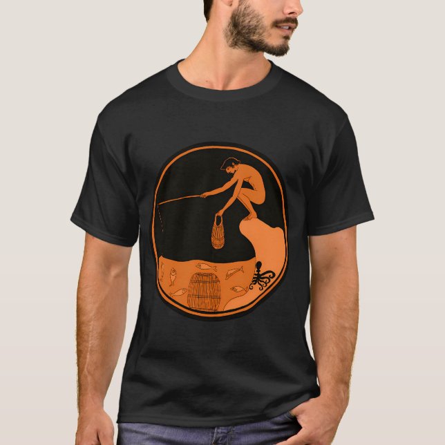 Fisherman at work T-Shirt (Front)